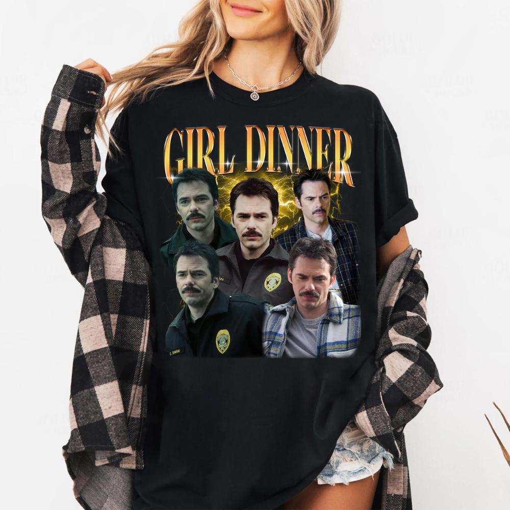 Charlie Swan Maglietta da Cena per Ragazza Fan di Billy Burke Squadra Charlie Maglietta T-Shirt Abbigliamento Grafica Manica Corta Unisex Unisex Donna