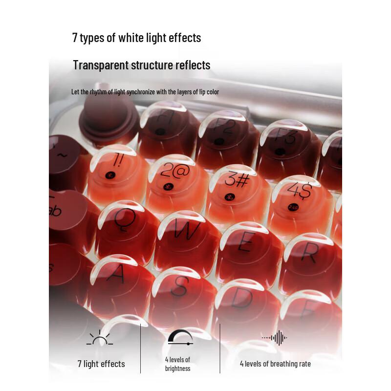 LOFREE OE914 Dot Triple-Mode Mechanical Keyboard