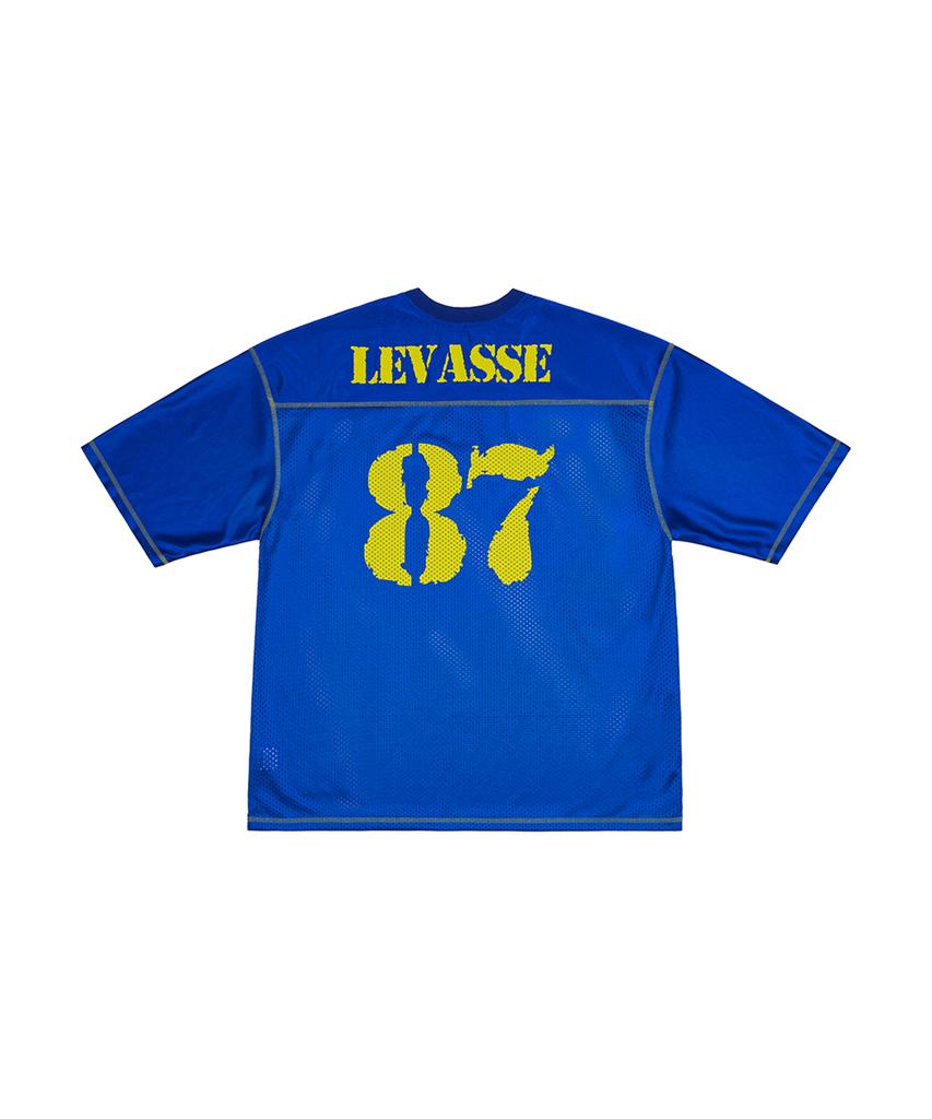 Leubase Mesh Rugby Shirt – Blue