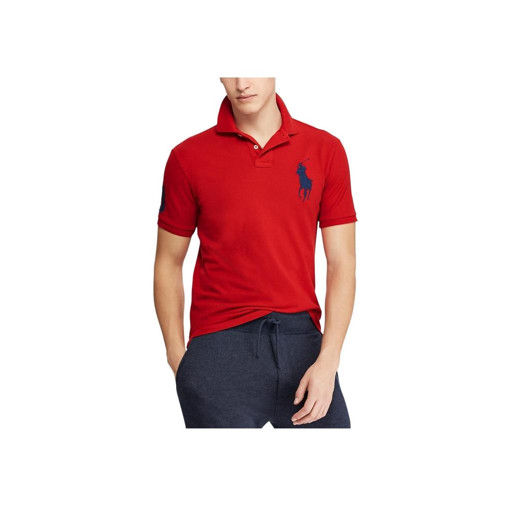 Polo Ralph Lauren Logo Ricamato Slim Fit Manica Corta Polo Uomo top 710688969-005