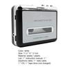 Cassette Player Portable Convert Cassette To MP3 White USB 2.0 Plug and Play Cassette Recorder for Computer