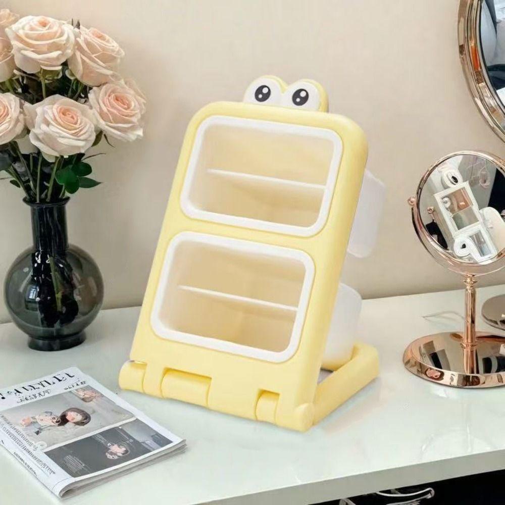 Removable Desktop Slanting Organizer Large Capacity Slanted Pen Holder  Household