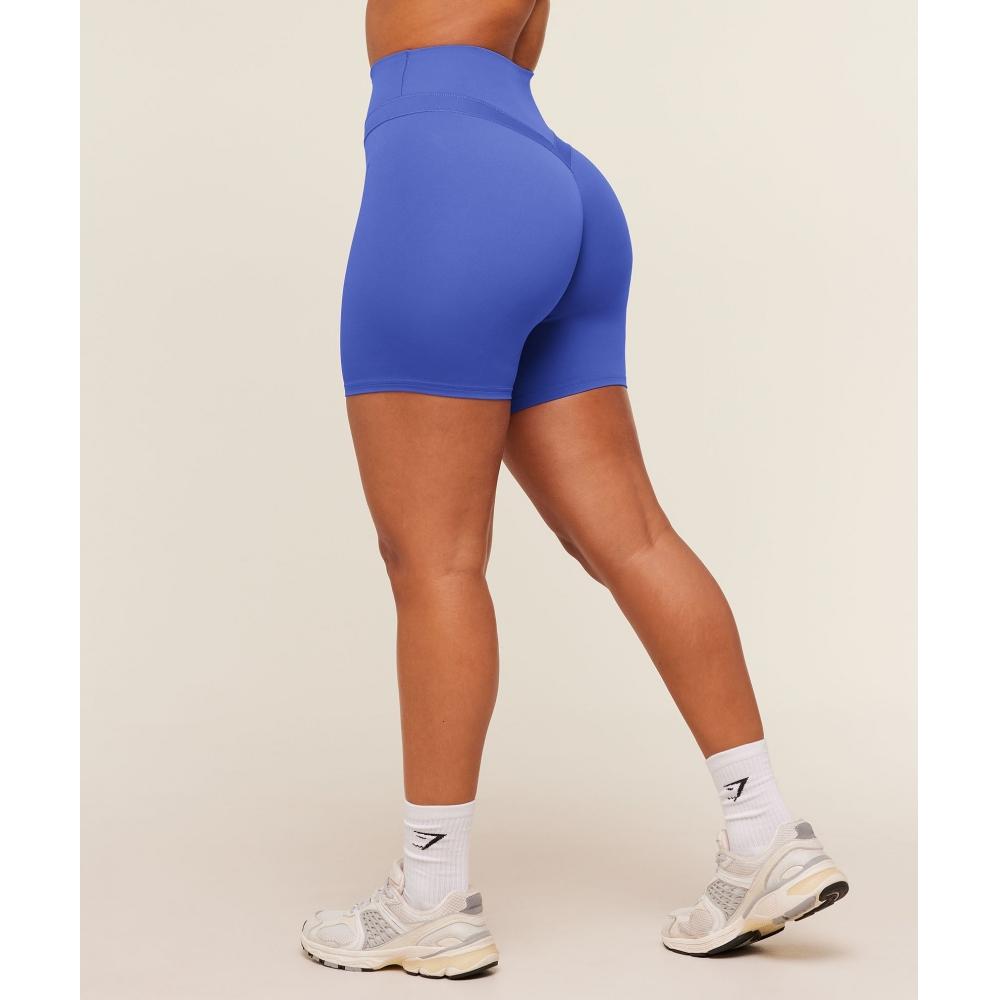 Gymshark Whitney Shorts   Force Blue B3c8r Ucvg