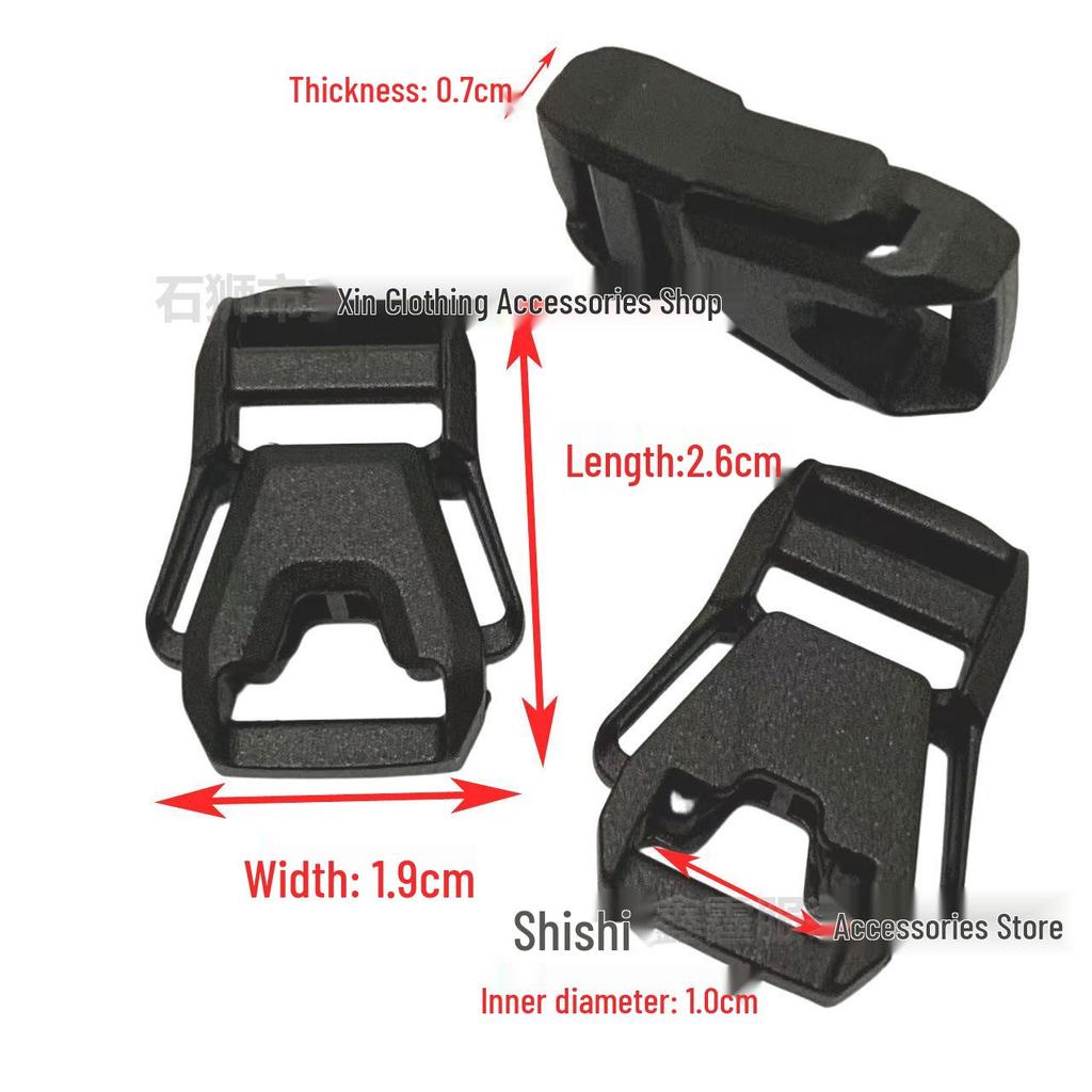10mm Mini Buckle Nylon Pet Harness for Small Dogs, Adjustable DIY Craft Strap