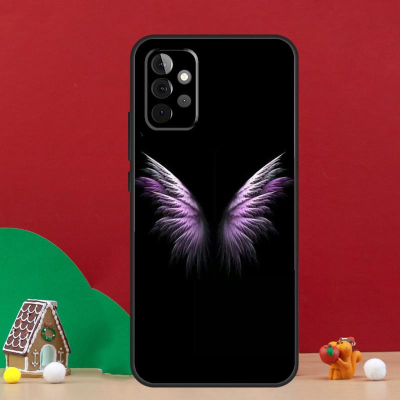 Fantasy Angel Girl Wings Case For Samsung Galaxy A17 A06 A16 A56 A36 A54 A34 A14 A52 A32 A13 A23 A33 A53 A15 A35 A55