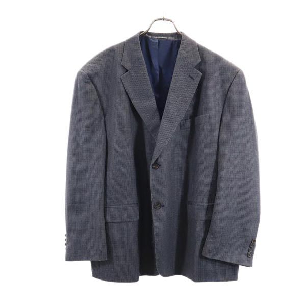 

Ralph Lauren Пиджак приталенного кроя из смеси шелка и шерсти в клетку 48S серый Мужской Б/у