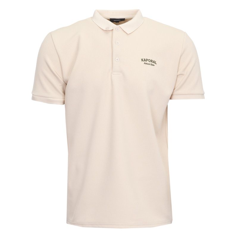 Polo texturé malo manches courtes Homme KAPORAL