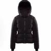 Winter new down cotton clothes women's short hooded slim and thin versatile commuter warm bread jacket