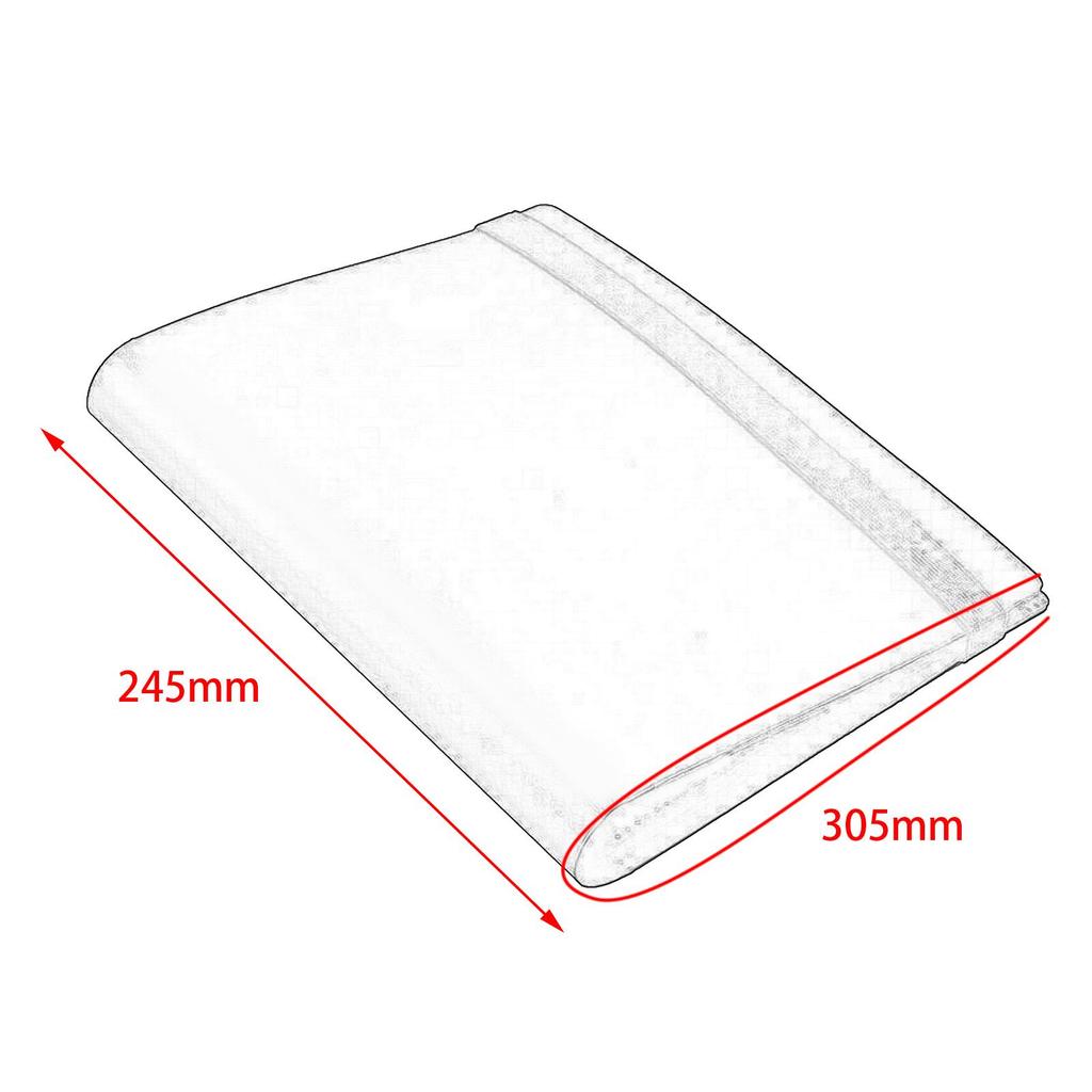 Trading Binder with Sleeves Football Binder Organizer Clear Page Protector 540