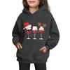 Sweatshirts For Teen Girls Hoodies Long Sleeve Drawstring Pullover Cute Printed Oversized Hoodie Christmas