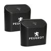 For Peugeot Car Portable Trash Can Auto Logo Sundries Storage Box For Peugeot 408 4008 308 3008 Rifter 5008 508 2008 208 301 RCZ