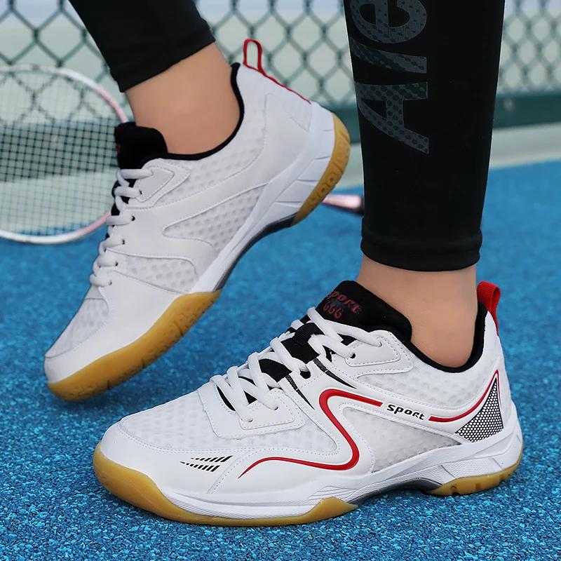 Men Badminton Shoes Handball Training Male Sneakers Breathable Non-slip Table Tennis Shoes Outdoor Boys Couple Volleyball Shoes