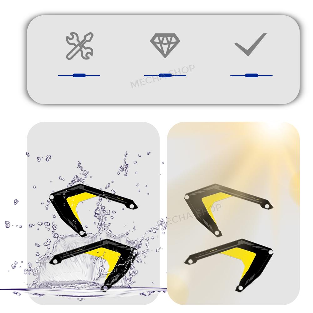 For X-ADV750 2025 XADV 750 2021- Sticker Motorcycle 3D Epoxy Sticker Protection Heel Protector Stickers Kit