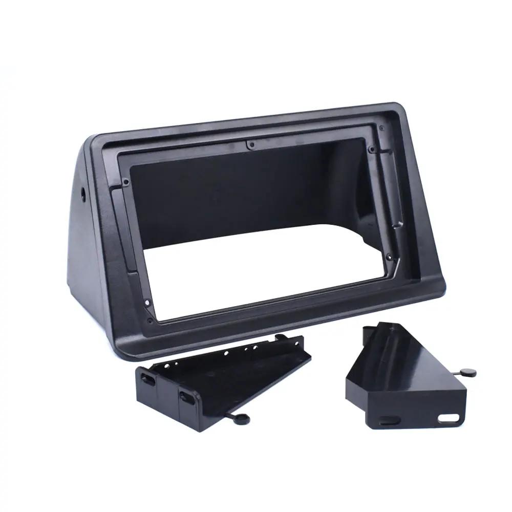 

2 din 9 Zoll Autoradio Blende für Mitsubishi Pyjero Montero V31 Geparden Kingbox Stereo Rahmen platte Adapter Navigations feld