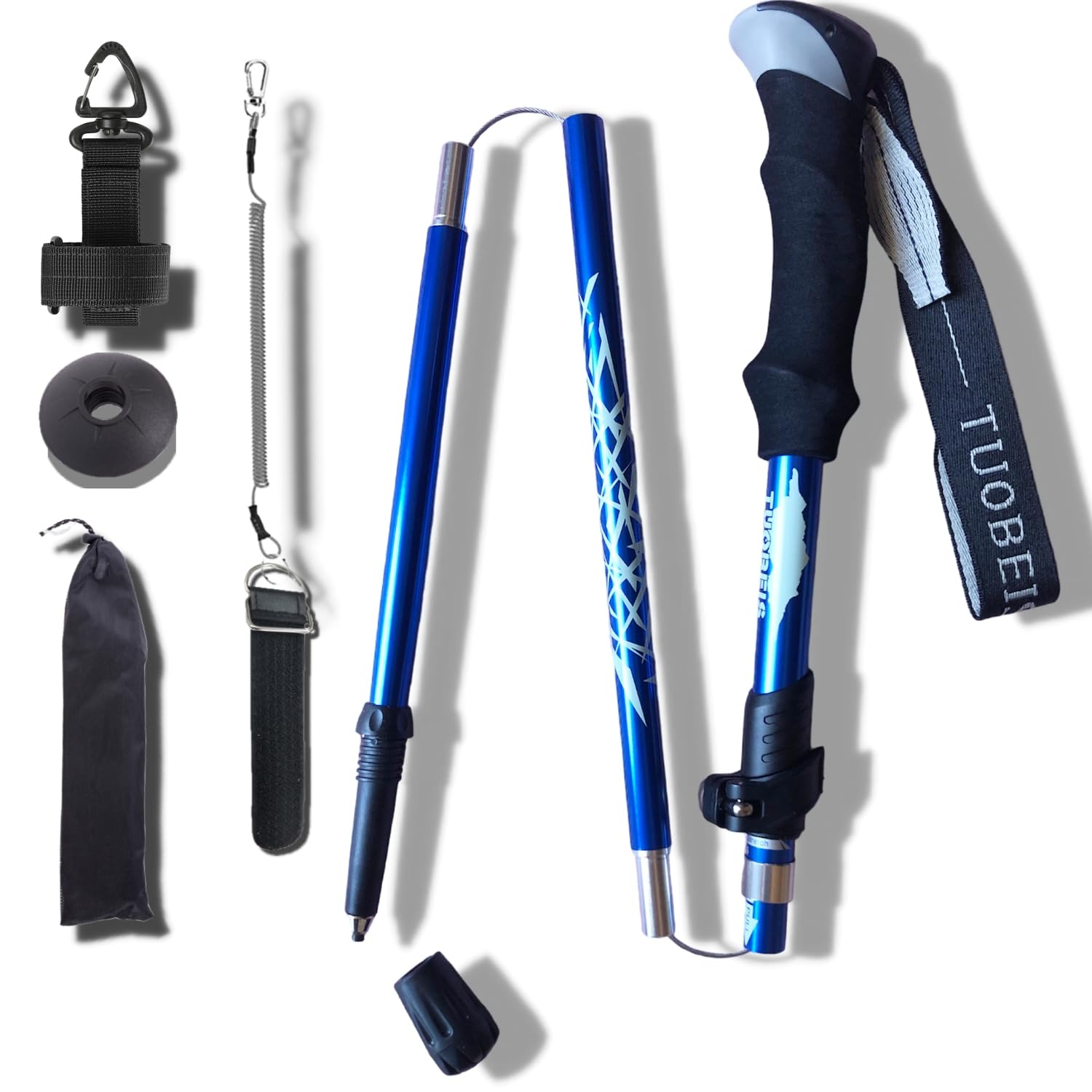 

Archtypes Wading Staff, Foldable, Aluminum (Short, Blue)