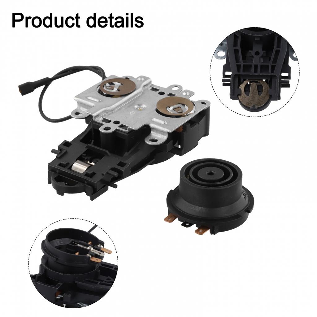Electric Kettle Switch with Integrated Temperature Control and Safety Features