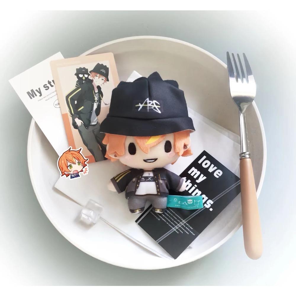 10cm Pjsk Plush Keychain Project Sekai Otori Emu Stuffed Plushie Pendant Yoisaki Kanade Kawaii Backpacks Ornaments Toys Gifts