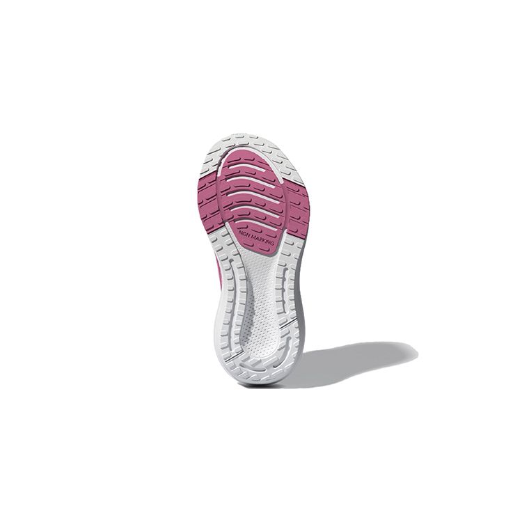 Adidas Eq21 Run 2.0 Low Top Running Shoes Kids Sneakers Pink White GZ4517
