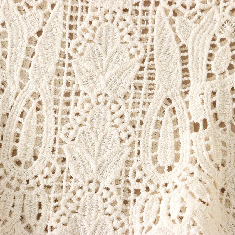 DIMANAF 2025 New Summer Basic Shirt Women Lace Blouse Short Tops Tees Casual Loose White Short  Tees