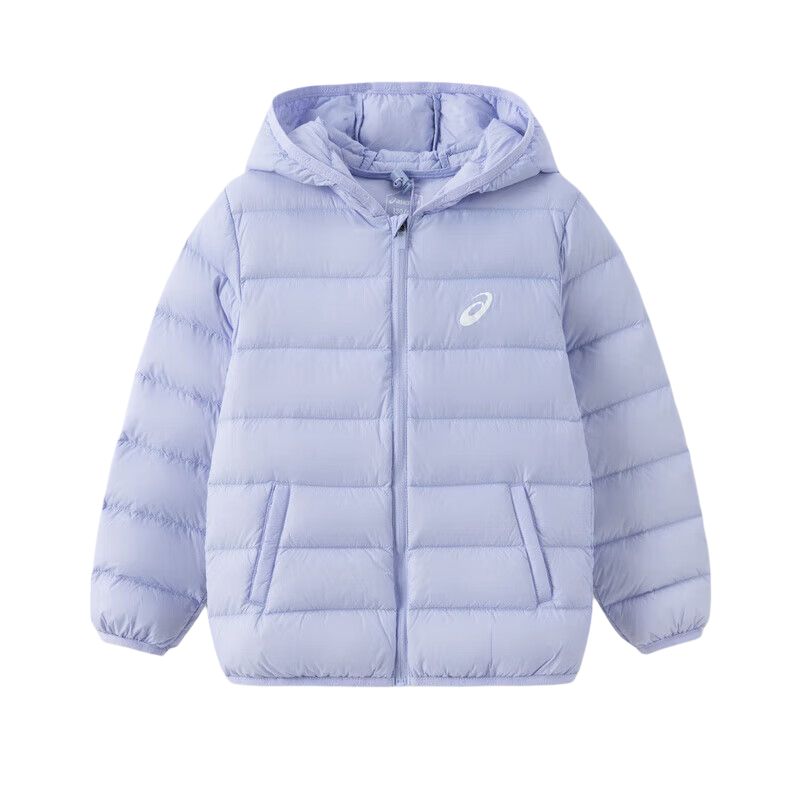 ASICS Grade School Down Jackets Hooded Non Detachable Thickened Micro Stretch 334241073075-8864 150