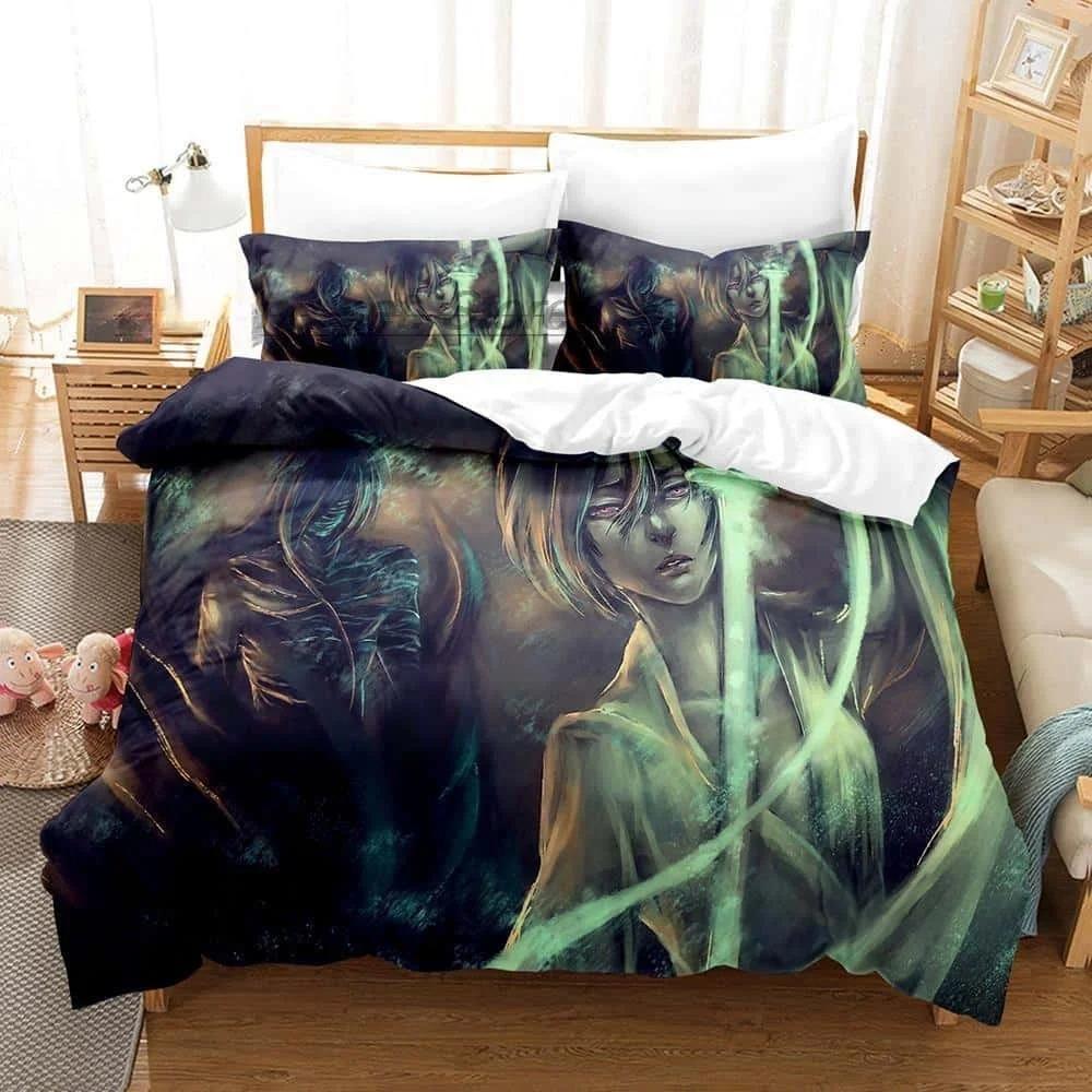 New 3D Print Anime Bleach Kuchiki Rukia Bedding Set Single Twin Full Queen King Size Bed Set Adult Kid Bedroom Duvet cover Sets