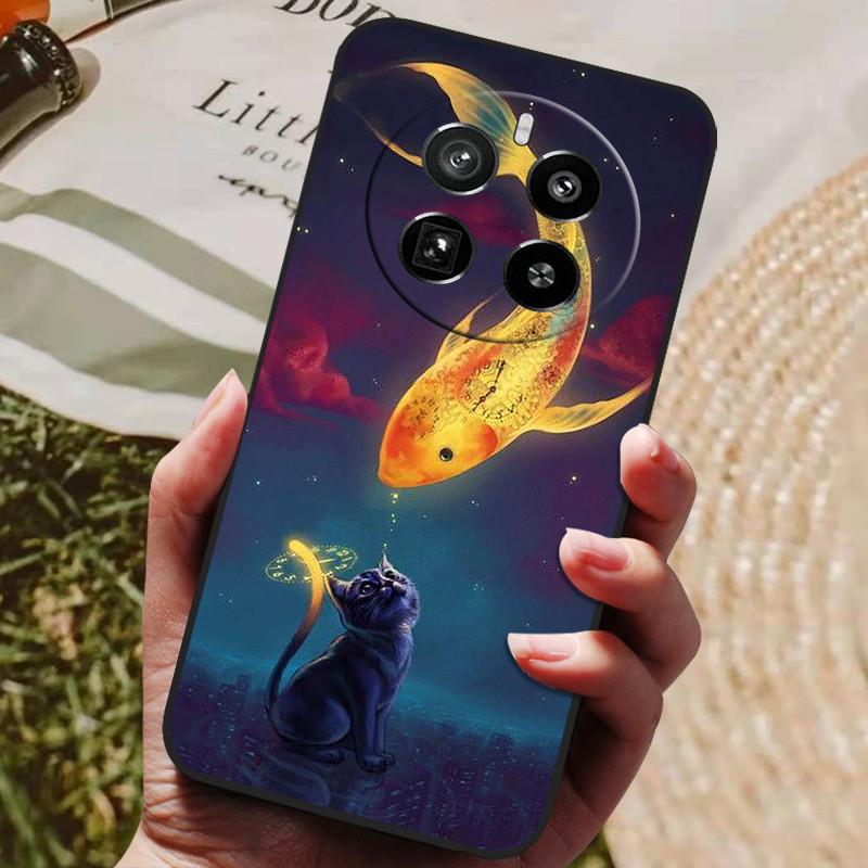 Für Realme 12 Pro Plus Hülle Luxus Handy Silikon Rückseite für Realme 12 Plus Hüllen Realme12 pro+ plus Schutzhülle Capas