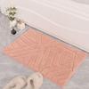 Non-Slip Microfiber Stripe Entrance Mat for Living Room, Bathroom, or Doorway