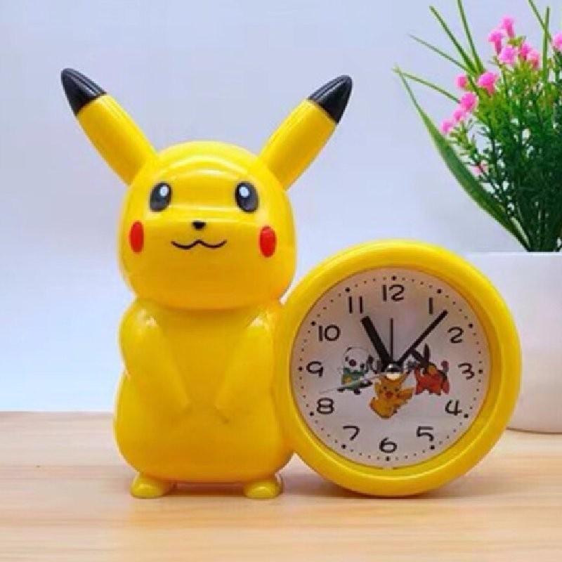 Adorable Cartoon Alarm Clock For Kids Stylish Design Large Lcd Display Battery Operated