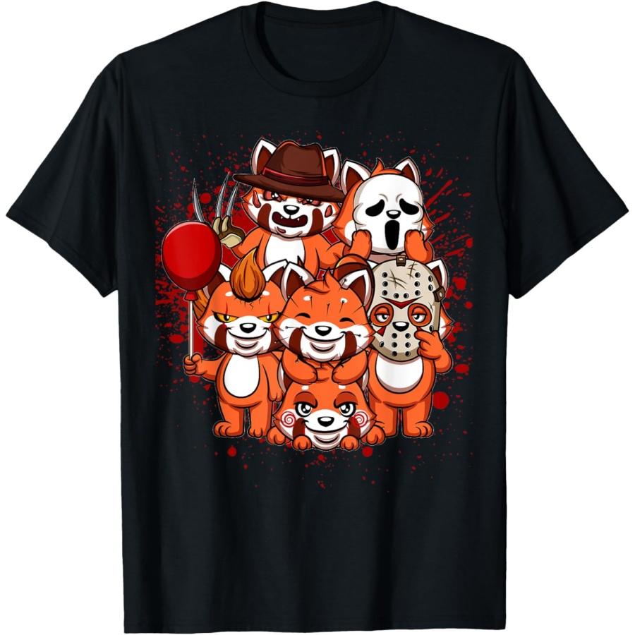 My Little Horror Crew - Halloween Red Pandas T-Shirt S