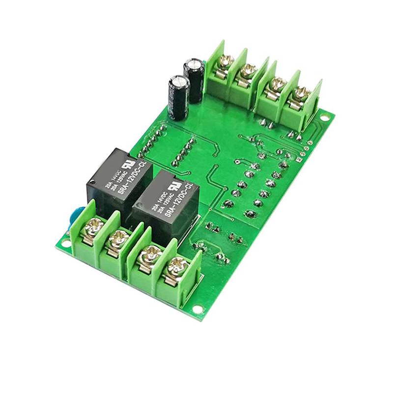 A78E-12V DC Motor Driver Board With Forward/Reverse Control, Low-Level Trigger, Programmable Delay And Timing Relay Module