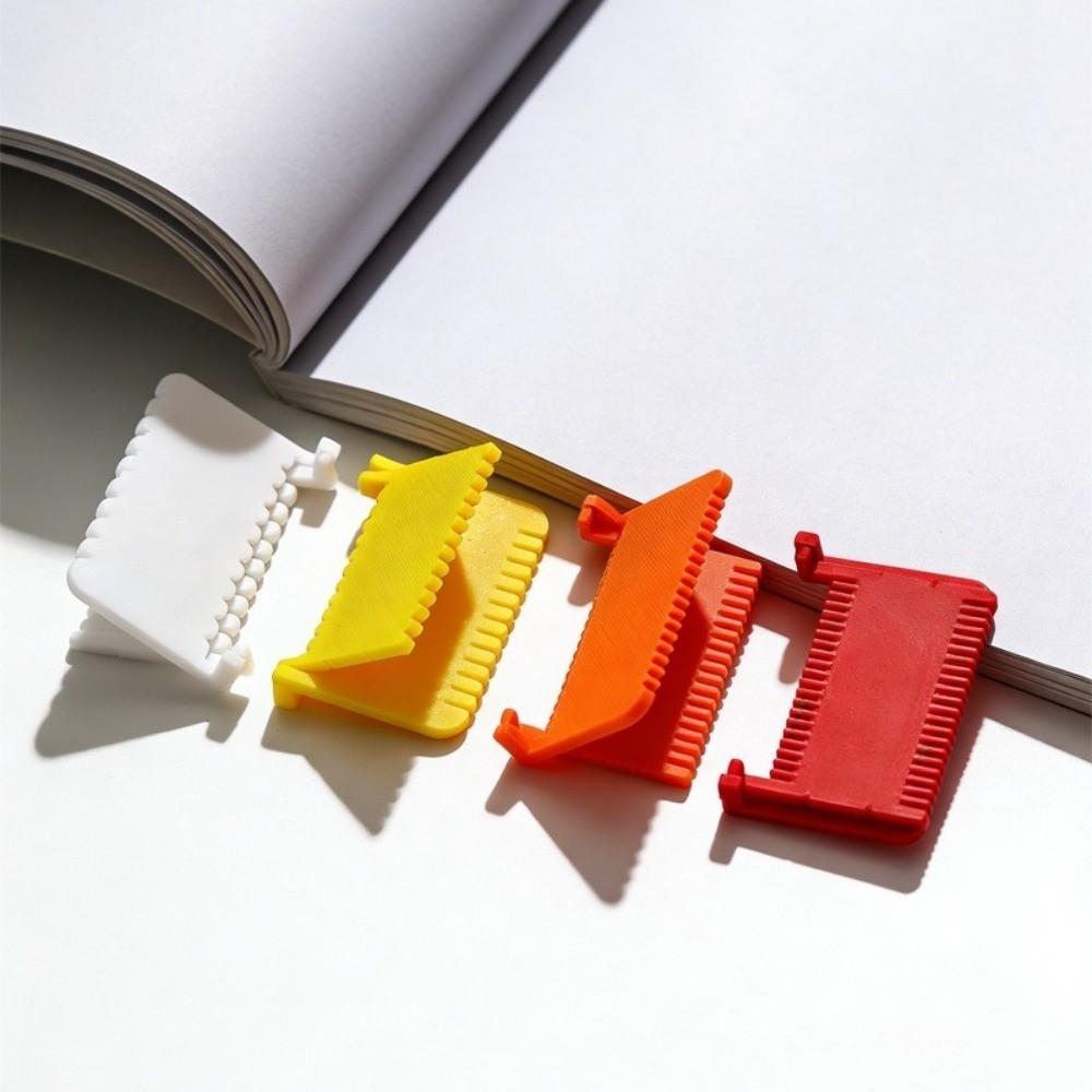 Plastic Seam Guide Clip Easy-To-Grip Handle Multi-Functional Sewing Edge Guide Needle Gauge Precise 1.5-4mm