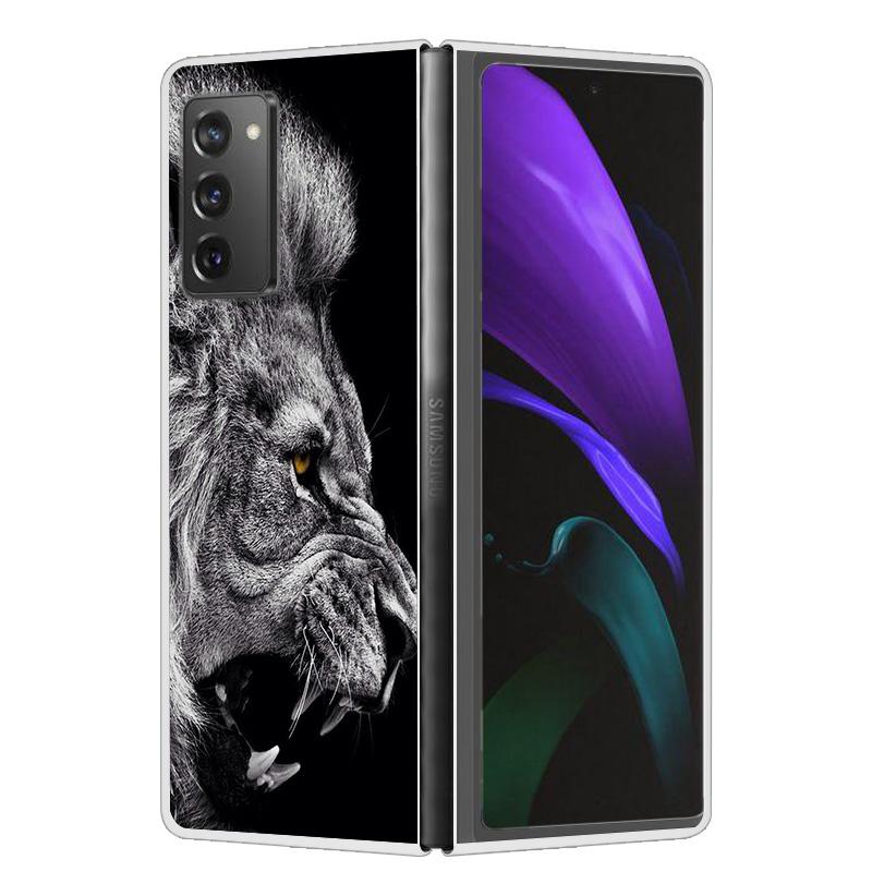 For Samsung Galaxy Z Fold2 Fold4 Fold5 Case Shockproof Hard Plastic PC Back Cover For Samsung Galaxy Z Fold 3 5 4 5G Phone Cases