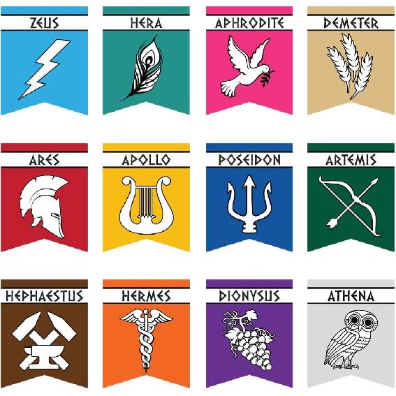 Greek Mythology Party Signs, 12pcs Greek God Party Decorations, Htabiol Greek Mythology Party Decorations, Fit for Greek Gods Birthday, Ancient Greek