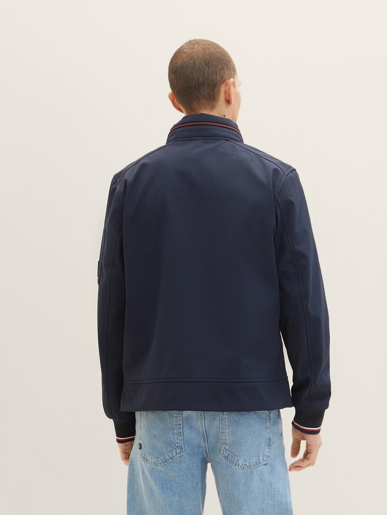 Demi-season Jacket Tom Tailor Softshell Jacket (1034864) Sky Captain Blue