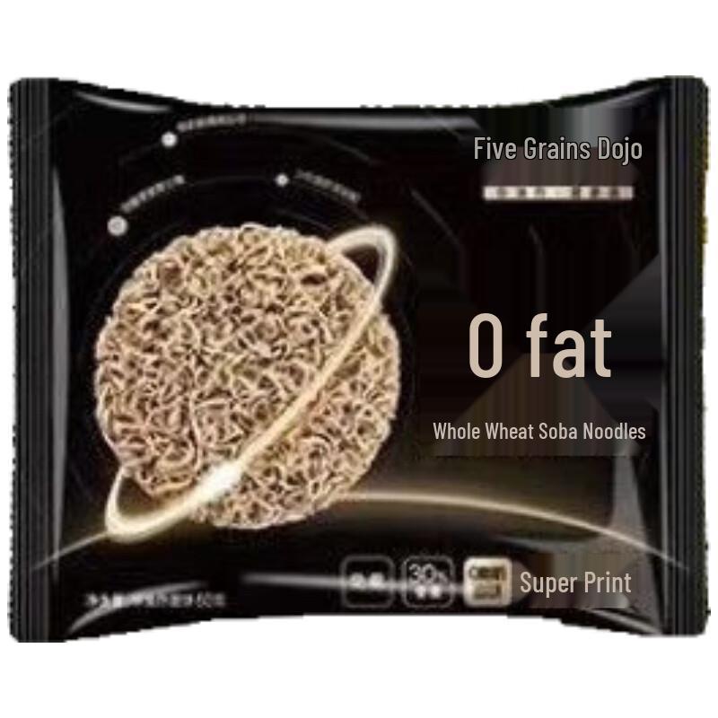 Wugu Daodao Low-Fat Black Rye Buckwheat Noodles (6x60g)