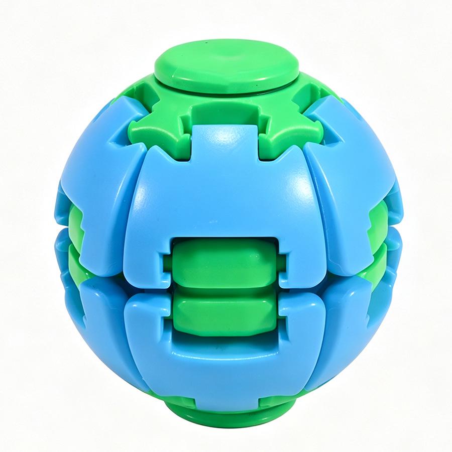 Portable Stress Relief Gyro Ball: Educational Spinning Toy for Relaxation