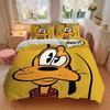3pcs set Pluto1pc of quilt cover+2pcs of pillowcase, no core, print bedding, All Seasons Bedroom Setting013