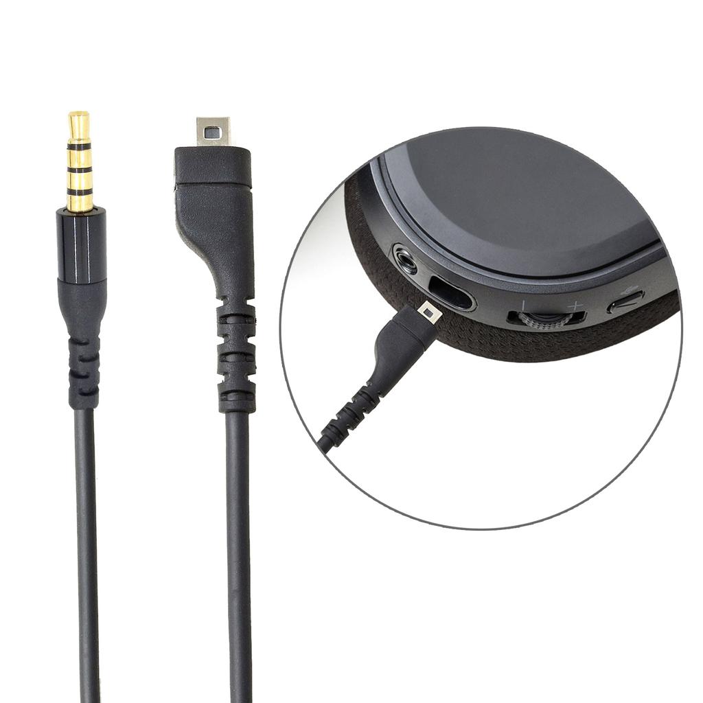 Headphone Wires Cord for Arctis 3 Arctis Pro Arctis 5 Arctis 7 Headsets 150cm Long Wire Widely Use