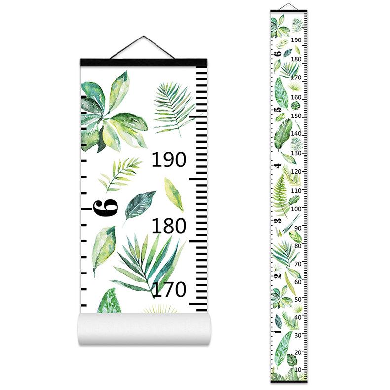 Nordic Style Children's Height Chart - Decorative Wall Hanging Measuring Sticker