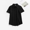 Women's Versatile White Off-the-Shoulder Long Sleeve Shirt - Professional, Casual, Korean Style, Solid Color for Spring/Autumn Work Wear