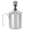 400CC 304 Stainless Steel Manual Milk Frother Foamer Mixer Stirrer for Coffee Latte Art