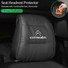 1Pcs Car Seat Headrest Protector Auto Pillow Cover For Citroen C1 2CV RD3 Cross Berlingo Xsara Saxo Jumpy C8 C-Elysee CelyseeC6