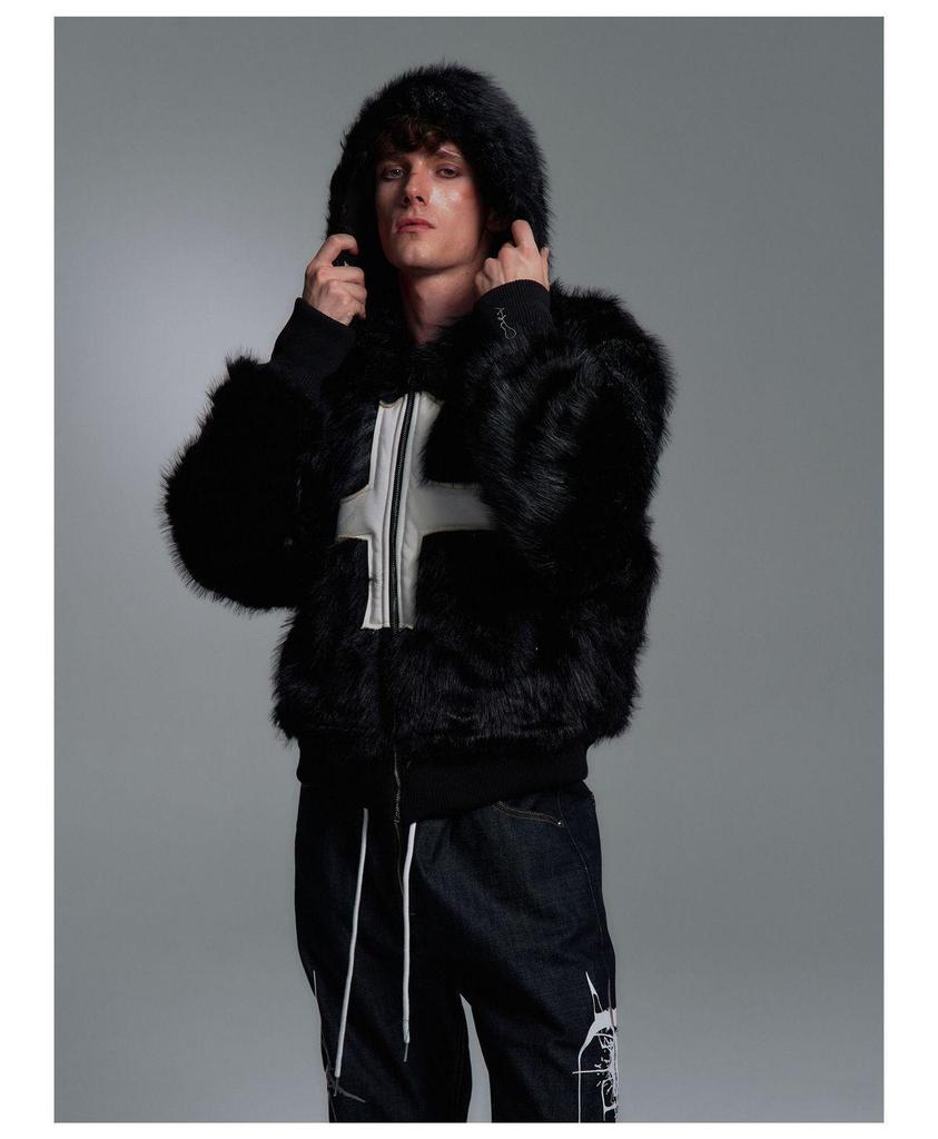 Men's Stylish Winter Faux Fur Coat - Cool & Versatile Overcoat for 2025