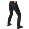 All-Season Motorcycle Riding Jeans with Protective Pads PK-719