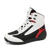 Mens Motorcycle Riding Boots Casual Biker Shoes Touring Racing All Season Leather Safety Footwear