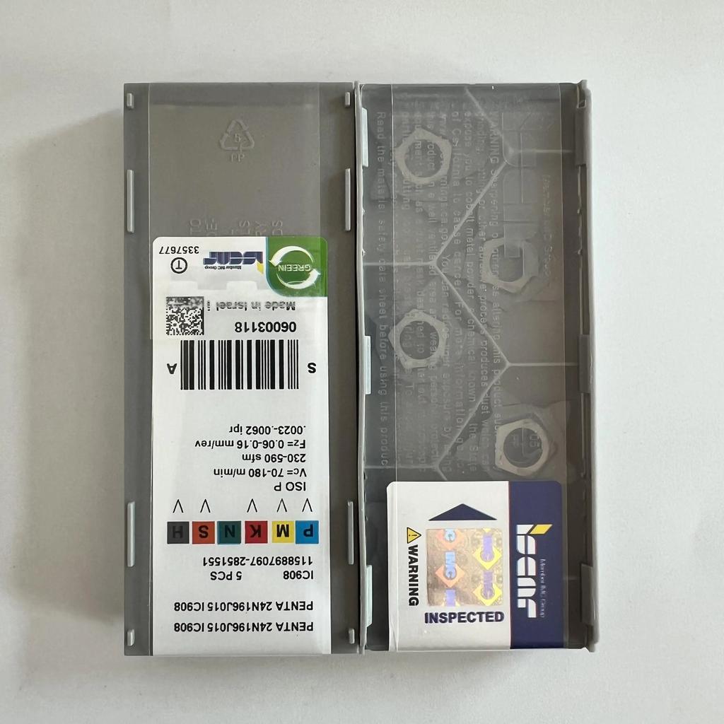 ISCAR / PENTA24N196J015 IC908 /Industrial indexable carbide inserts 5 Pcs