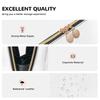 Black Witch Skull Moon Divination Leather Makeup Bag Large Travel Cosmetic Organizer Bag for Women Waterproof Toiletries Pouch