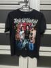 Tokio Hotel Rockband Tour Kurzarm Schwarz Vollgröße Unisex T-Shirt