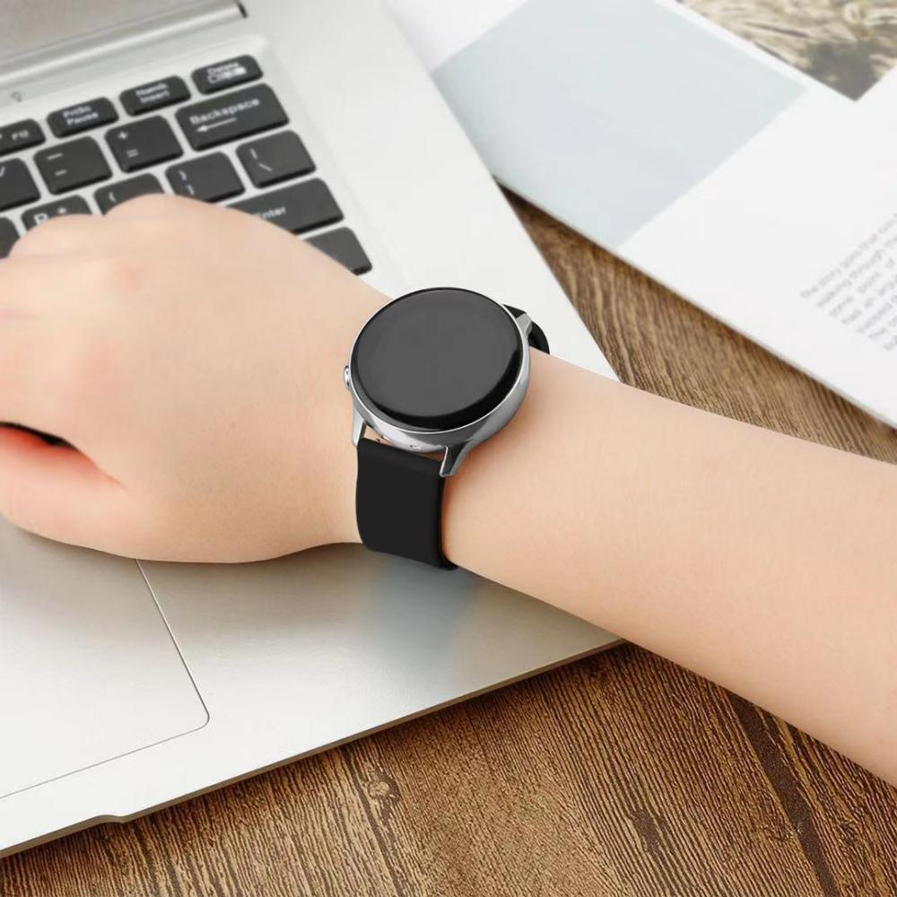 Cinturino in Silicone da 20 mm per Samsung Galaxy Watch 7 44mm 40mm/6 5 4 Classic Cinturino per Samsung Watch 5 Pro 45mm Accessori Cinturino