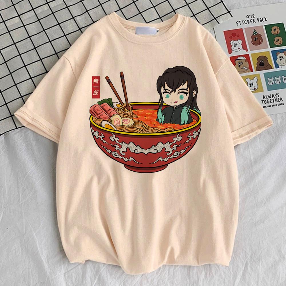 Muichiro Tokito T Shirt Female Trendy Graphic 2000s Psychedelic Colorful Streetwear T Shirt Vintage Graphic Comfortable Grunge